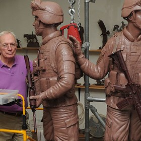 Texas bronze sculptor: Monumental Sculptor